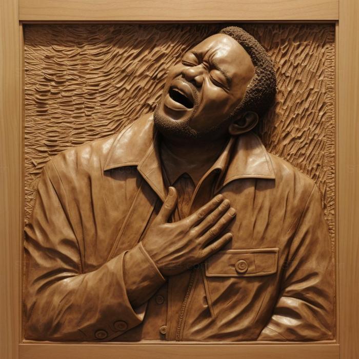 Famous (Luther Vandross 1, 3DFMS_8280) 3D models for cnc
